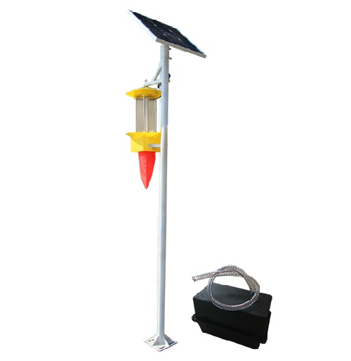 頻振式太陽(yáng)能殺蟲燈（鍍鋅地埋）